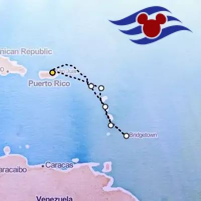 October 31st, 2025  - Halloween on the High Seas: Southern Caribbean from San Juan Cruise on the Disney Disney Magic