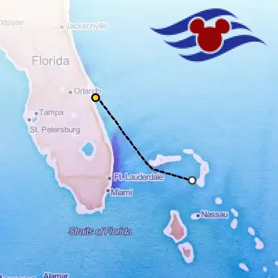 August 1st, 2025  - Bahamian Cruise on the Disney Disney Wish