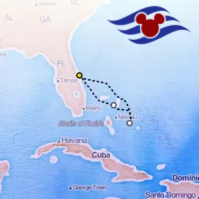 September 28th, 2026  - Bahamian Cruise from Port Canaveral on the Disney Disney Wish