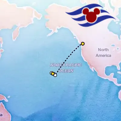 February 16th, 2026  - Hawaiian Cruise, Honolulu to Vancouver on the Disney Disney Wonder