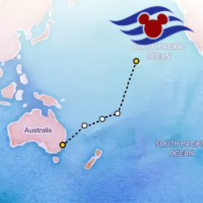 October 3rd, 2025  - South Pacific Cruise: Honolulu to Sydney on the Disney Disney Wonder
