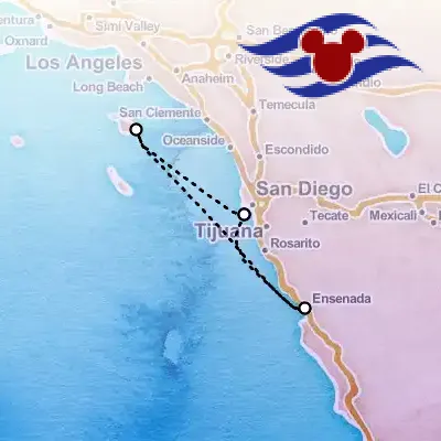 April 3rd, 2026  - Baja & San Diego Cruise on the Disney Disney Wonder