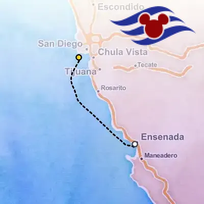 March 27th, 2026  - Baja & San Diego Cruise on the Disney Disney Wonder