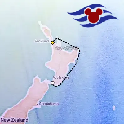 December 7th, 2025  - Disney Magic at Sea Cruise from Auckland on the Disney Disney Wonder