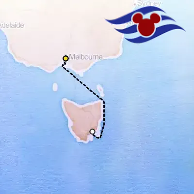 November 2nd, 2025  - Disney Magic At Sea from Melbourne on the Disney Disney Wonder