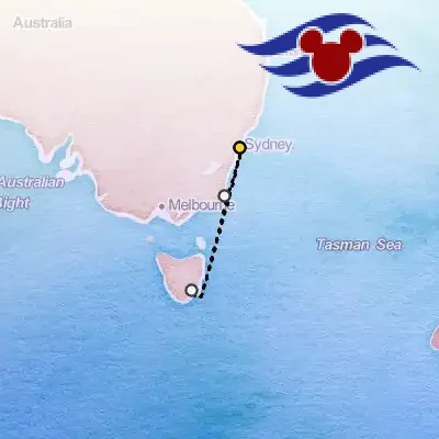 October 19th, 2025  - Disney Magic at Sea Cruise from Sydney on the Disney Disney Wonder