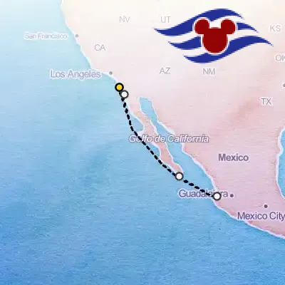 April 24th, 2026  - Mexican Riviera Cruise from San Diego on the Disney Disney Wonder