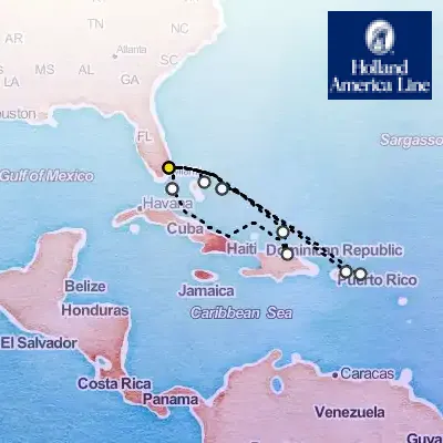 December 14th, 2025  - Eastern Caribbean: Bahamas & San Juan Holiday on the Holland America Eurodam