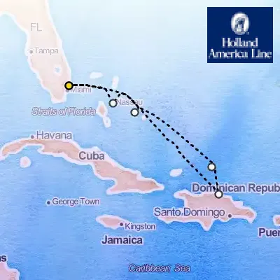 November 30th, 2025  - Eastern Caribbean, Amber Cove & Bahamas Cruise on the Holland America Eurodam