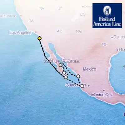 November 28th, 2026  - Mexican Riviera & Sea of Cortez Cruise on the Holland America Koningsdam