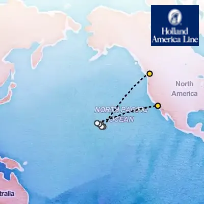 October 3rd, 2026  - Circle Hawaii Cruise on the Holland America Koningsdam