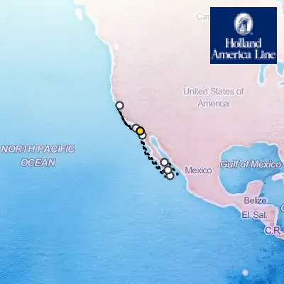 October 25th, 2025  - Baja Peninsula & Classic California Coast on the Holland America Nieuw Amsterdam