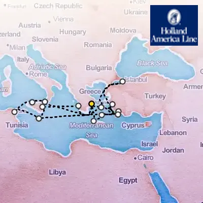 October 4th, 2025  - Malta & Sicily & Eastern Mediterranean Cruise on the Holland America Nieuw Statendam