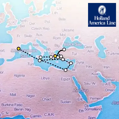 September 20th, 2025  - Eastern Mediterranean & Malta & Sicily: Istanbul Cruise on the Holland America Nieuw Statendam
