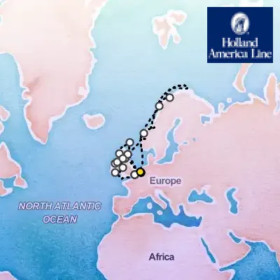 May 16th, 2026  - Arctic Circle & British Isles Collectors' Voyage on the Holland America Nieuw Statendam
