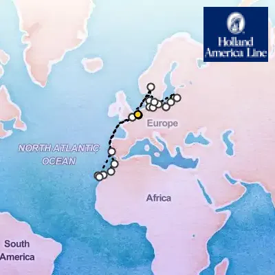 September 18th, 2027  - Oktoberfest & Canary Islands Cruise on the Holland America Nieuw Statendam