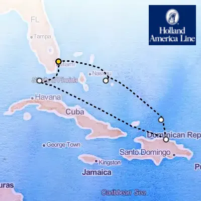 December 6th, 2025  - Eastern Caribbean, Amber Cove & Bahamas Cruise on the Holland America Nieuw Statendam