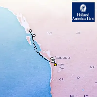 October 5th, 2025  - Great Bear Rainforest Cruise on the Holland America Noordam