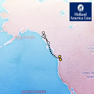 September 28th, 2025  - Alaska Inside Passage Cruise on the Holland America Noordam