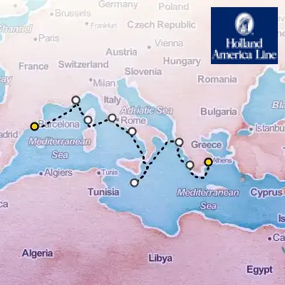 October 22nd, 2025  - Traversing the Mediterranean: Naples & Corsica Cruise on the Holland America Oosterdam