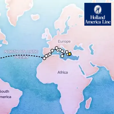 October 22nd, 2025  - Traversing Mediterranean Crossing: Corsica & Morocco on the Holland America Oosterdam