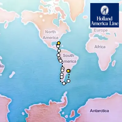 November 17th, 2025  - Panama Canal, Inca & South America Discovery on the Holland America Oosterdam