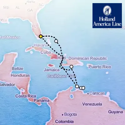 December 13th, 2025  - Southern Caribbean: Cabo Rojo & ABC Islands on the Holland America Zuiderdam