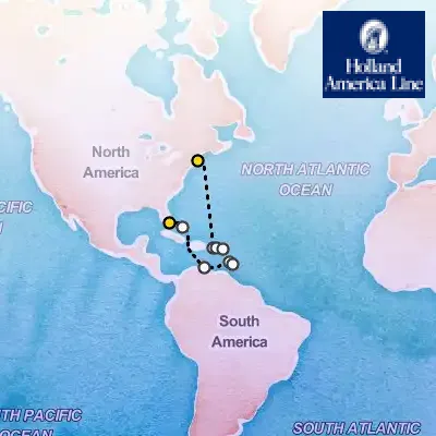 October 18th, 2025  - Eastern Caribbean, San Juan & Antilles Cruise on the Holland America Zuiderdam