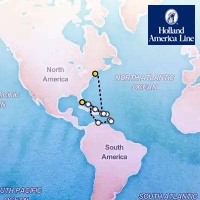 October 18th, 2025  - Eastern Caribbean: San Juan & Antilles Cruise on the Holland America Zuiderdam