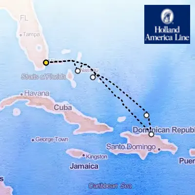 November 15th, 2025  - Eastern Caribbean, Amber Cove & Bahamas Cruise on the Holland America Zuiderdam