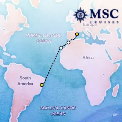 November 30th, 2025  - Grand Voyage on the MSC Armonia