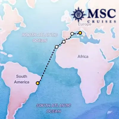 November 28th, 2025  - Grand Voyage on the MSC Armonia