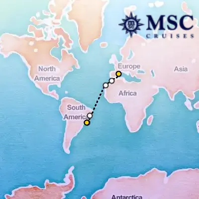 November 30th, 2025  - MSC Grand Voyages on the MSC Armonia