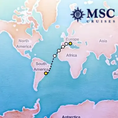 March 15th, 2026  - MSC Grand Voyages on the MSC Armonia