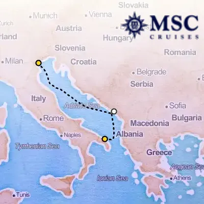 April 27th, 2027  - Mediterranean Cruise on the MSC Armonia