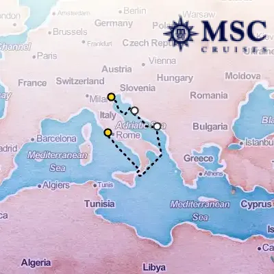 November 24th, 2025  - Grand Voyages on the MSC Armonia