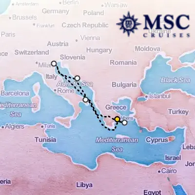 July 10th, 2025  - Mediterranean Cruise on the MSC Armonia