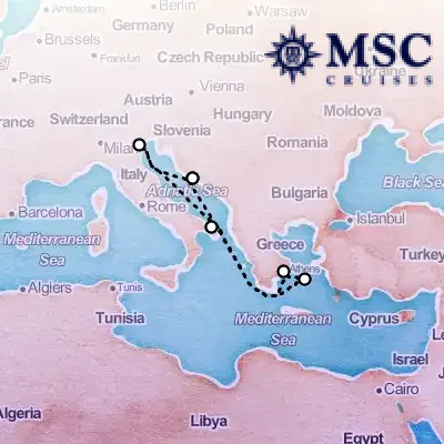 October 11th, 2025  - Mediterranean Cruise on the MSC Armonia