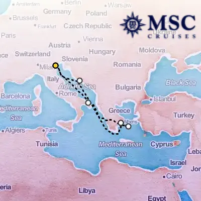 July 13th, 2025  - Mediterranean Cruise on the MSC Armonia