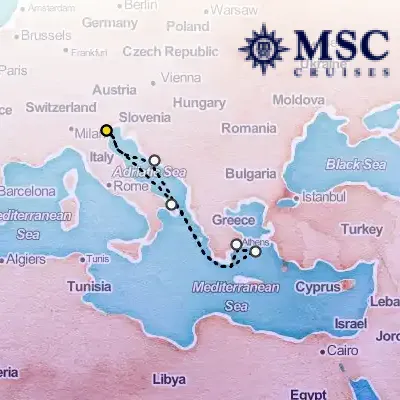 October 26th, 2025  - Mediterranean Cruise on the MSC Armonia