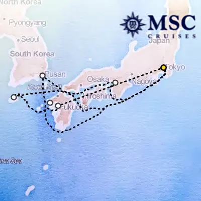 October 13th, 2025  - Far East Cruise on the MSC Bellissima
