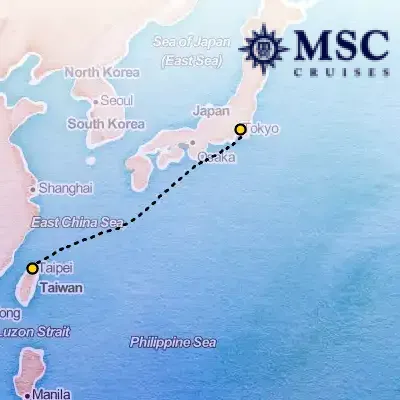 March 28th, 2026  - Far East Cruise on the MSC Bellissima