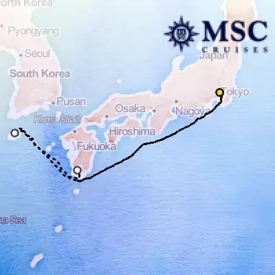 May 17th, 2026  - Far East Cruise on the MSC Bellissima