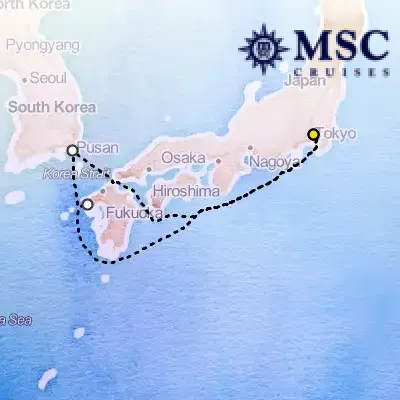 October 20th, 2025  - Far East Cruise on the MSC Bellissima
