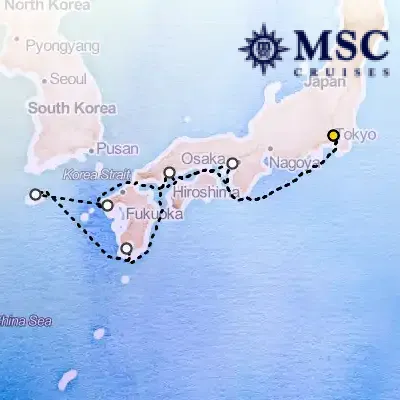 April 2nd, 2026  - Far East Cruise on the MSC Bellissima
