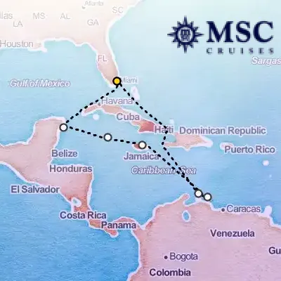 February 12th, 2026  - Caribbean & Antilles Cruise on the MSC Divina