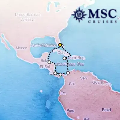 January 4th, 2026  - Caribbean & Antilles Cruise on the MSC Divina
