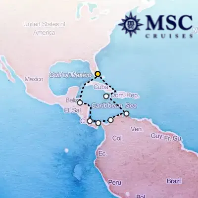 November 9th, 2025  - Caribbean & Antilles Cruise on the MSC Divina