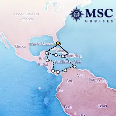 November 30th, 2025  - Caribbean & Antilles Cruise on the MSC Divina