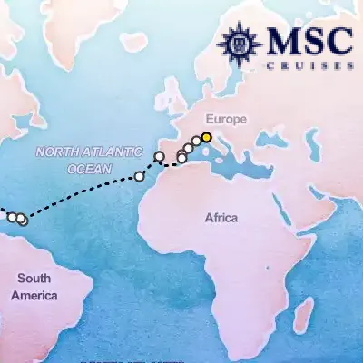 October 18th, 2025  - Grand Voyage on the MSC Divina